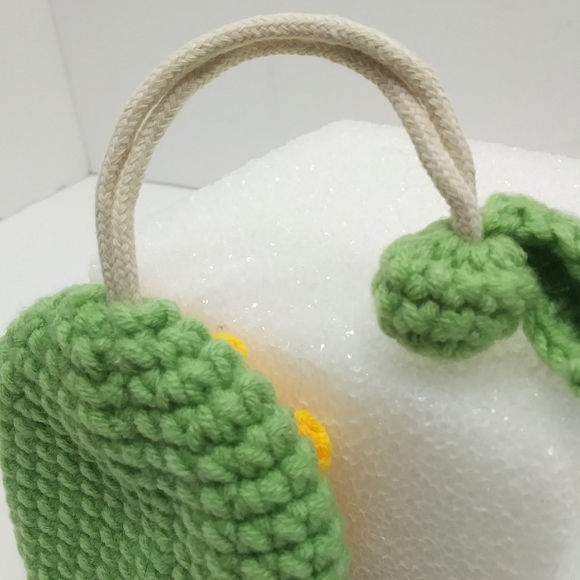 FROM THE GARDEN for Dolls Kill Sunflower Crochet Key Ring Cover NWOT - Picture 15 of 16